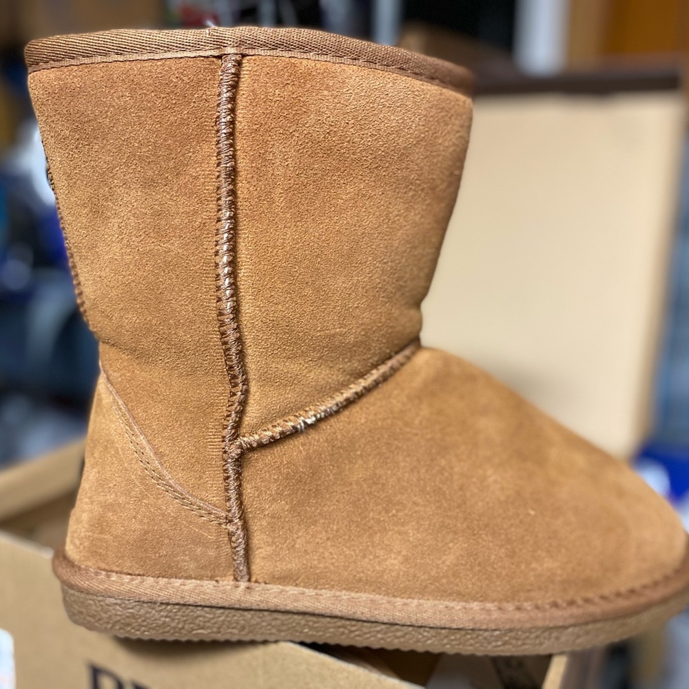 Suede Sherpa Lined Australian Boots size 7 NWT - Picture 5 of 11